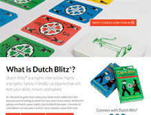 Tablet Screenshot of dutchblitz.com